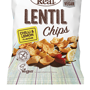 Eat Real Lentil Chilli and Lemon Chips 40 g