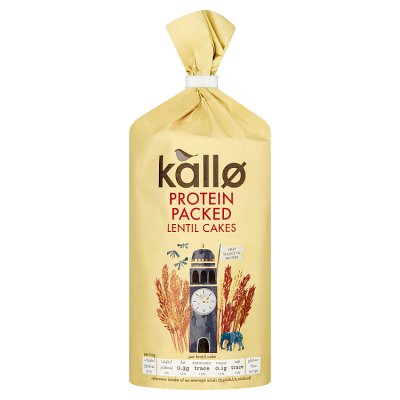 Kallo Protein Packed Lentil Cakes 100g