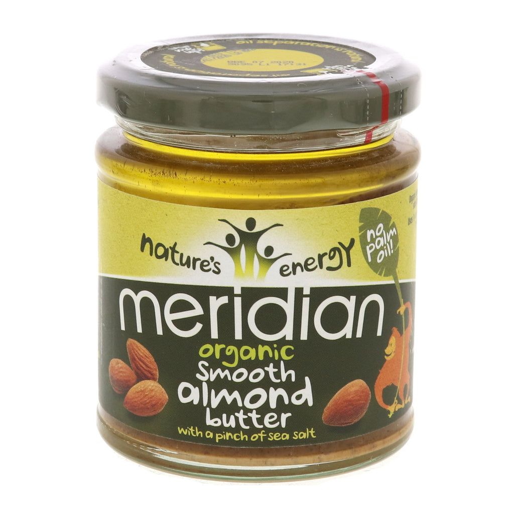 Meridian Smooth Almond Butter, 170 g