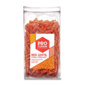 Profusion Org Red Lentil Fusilli GF 300g X 4 (Pack of 4)