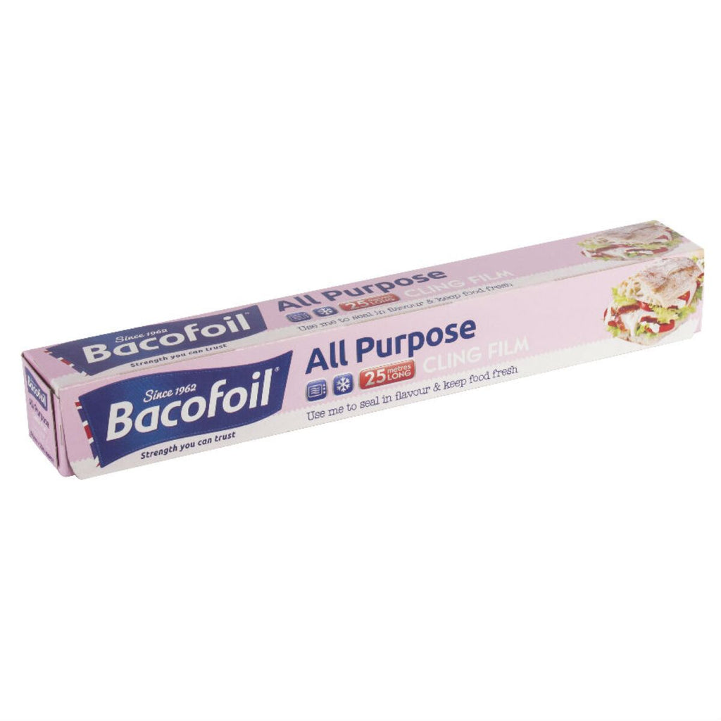 Baco All Purpose Cling Film, 1 Roll of 25 m